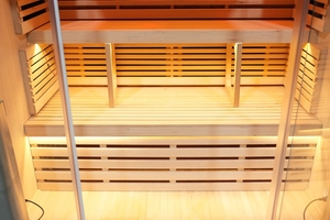 Sauna Infrarroja Interior Moderna ELITE para 4-6 Personas + Envío Gratuito - Product Image 5