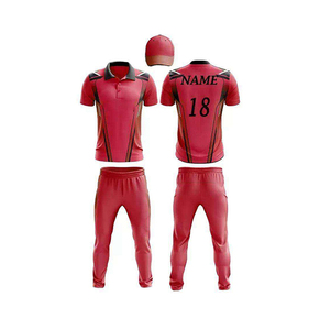 Conjuntos de Uniformes de Cricket Estampados, Jersey Deportivo y Pantalones Cortos Cómodos de Talla Grande para Adultos - Product Image 4