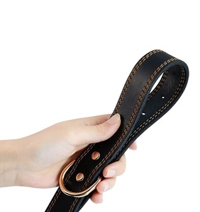 Collier de chien en cuir sur mesure à prix compétitif avec boucle en forme d'os style tactique rembourré en matériau PU - Product Image 2