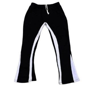 Pantalons de survêtement décontractés en toile délavée à l'acide, en coton molletonné, respirants, taille élastique pour hommes, nouvelle collection HN Impex 2025 - Product Image 2