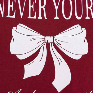 เสื้อยืดคอกลมสำหรับผู้หญิงเสื้อยืดลำลองเป็นมิตรต่อสิ่งแวดล้อมพิมพ์โลโก้ได้ตามต้องการฤดูร้อน - Product Image 5