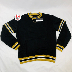 Alpha |   Phi |   Sweat-shirt à col rond brodé Alpha Fraternity pour hommes |   Pull à col rond en chenille personnalisé pour garçons, broderie de fraternité - Product Image 3