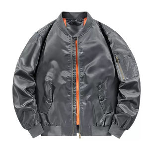 Chaqueta Bomber de hombre de nuevo diseño de alta calidad, chaqueta Bomber de secado rápido transpirable de nailon, chaqueta Bomber de invierno a la moda - Product Image 3