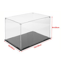 Offre Spéciale pour figurines Lego poupée jouets acrylique vitrine stockage à domicile assembler clair étanche amovible acrylique présentoir