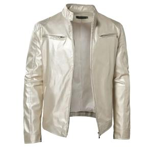 Chaqueta Bomber de cuero genuino de vaca negra para hombre, abrigo de negocios corto y delgado con tela de lona de invierno de estilo callejero - Product Image 6