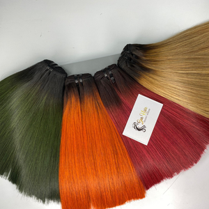 Extensiones de Cabello Humano Sun Hair Company, Sin Químicos, para Teñir, Lisas, en Trama, Super Double Drawn - Product Image 1