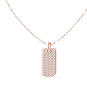 Collier en diamant CVD EF VVS-VS créé en laboratoire de 1,39 carat, disponible en or 18 carats, 14 carats, or rose, or jaune, or blanc, bijoux fins de luxe - Product Image 3