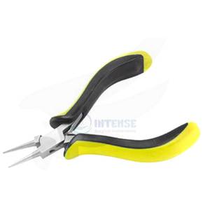 Alicates de punta redonda micro con logotipo personalizado OEM de 130mm para hacer joyas, abalorios de acero inoxidable, envoltura de alambre, manualidades y reparaciones DIY - Product Image 3