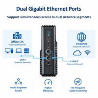 Mini PC robuste et durable avec processeur Intel N150 et GPU dédié NVIDIA MX550 4 Go GDDR6 VRAM DDR5, compatible Windows 10, Windows 11, Linux pour le bureau et la maison