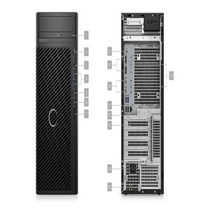 Menara stasiun kerja komputer kinerja tinggi dengan prosesor Intel i9-13900K, RAM 8GB, HDD 2TB, Desktop untuk penggunaan kantor dan desain - Product Image 3