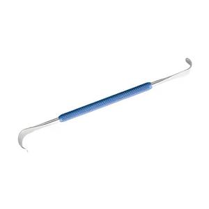 Retracteur manuel à double extrémité à lame fine HERMANN MEDITECH, instrument chirurgical en acier inoxydable, certification CE pour une précision accrue - Product Image 4