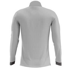 T-shirt à manches longues à fermeture éclair réversible par sublimation, impression personnalisée de performance athlétique, écologique, léger et respirant - Product Image 6