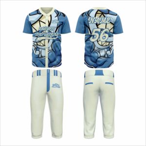 Último Diseño, Nuevo Estilo, Conjuntos de Uniformes de Béisbol 100% Poliéster, Calidad Premium, Color Sólido, Secado Rápido, Personalización Frontal para Venta en Línea - Product Image 3