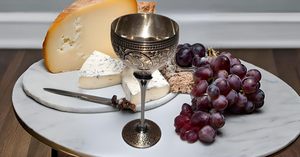 Calidad Premium hecho a mano 100% latón puro Moscú mulas copa de vino copa única copa de cáliz Bidri Nakkashi gran regalo de vino - Product Image 3