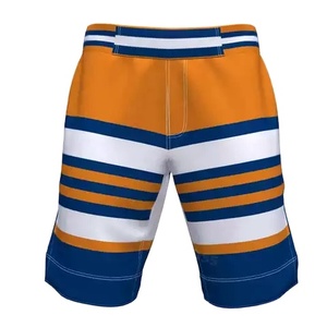 MMA กางเกงขาสั้นกีฬาเกรดสูงสำหรับผู้ชายยืดได้โลโก้ด้านหน้า - Product Image 6