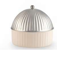 Casserole en acier inoxydable de haute qualité à prix bas, design tendance, plat de service, marmite, diamètre 24 cm, compatible gaz et induction