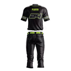 Uniforme de Béisbol Personalizado al por Mayor, Disponible en Colores Personalizados con Material Transpirable para Equipos Juveniles y Adultos - Product Image 4