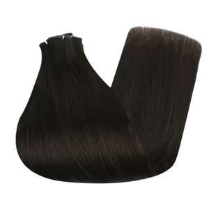 Extensions de cheveux Remy indiens vierges bruts, mèches de cheveux humains à cuticule alignée avec trame de dentelle HD disponible - Product Image 5