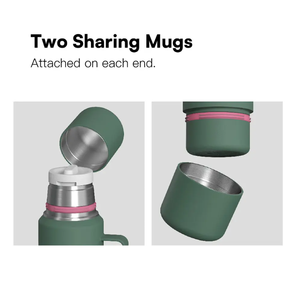 Business Gifts 40oz Eco-Friendly Stainless Steel Vacuum Flask Water Bottle Handle Keeps <b>Hot</b> <b>Cold</b> 24 Hours Thermal Insulation - Product Image 3