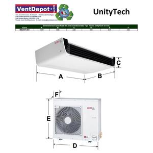 ค่าใช้จ่ายเครื่องปรับอากาศ, MXUNY-001, 36000BTU, 3.0 ตัน, R - Product Image 4