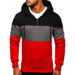 Sweat-shirt à capuche pour hommes avec logo imprimé numériquement Sweat à capuche de sublimation à bas prix avec logo sur le devant Pull à capuche design - Product Image 1