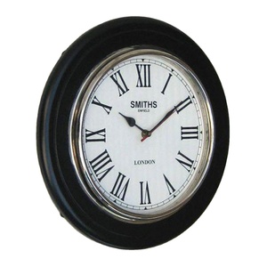 Nautical Metal Atomic Analog Wall <b>Clock</b> Customized Nautical Brass Wall <b>Clock</b> Wooden Frame Round Wall <b>Clock</b> - Product Image 2