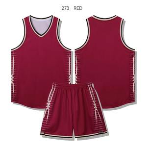 Conjunto de Uniforme de Baloncesto de Alta Calidad, Ajusta al Cuerpo en Todas las Direcciones, Traje de Entrenamiento de Baloncesto para Impresión por Transferencia de Calor - Product Image 4