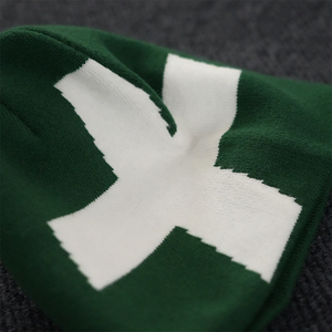 Gorro cálido de invierno para hombres y mujeres adultos, gorro de Jacquard colorido personalizado, gorro de invierno con logotipo - Product Image 4