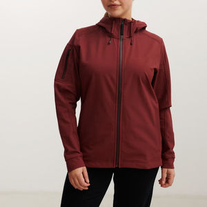 Chaqueta Softshell de Otoño para Mujer, Ropa Exterior Ligera y Transpirable de Nailon con Características Impermeables y Cortavientos, Fácil de Usar de Forma Casual - Product Image 6