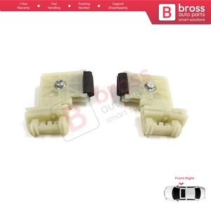 คลิปซ่อมชุดมอเตอร์กระจกหน้าต่าง BWR5585 ด้านหน้าขวา สำหรับรถยนต์ Elantra MK5 MD UD ปี 2010-2016 แบบ 4 ประตู รุ่น 82481-3Y010 - Product Image 3