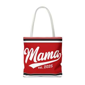 Elegante Borsa Tote Rossa per Mamme 2025 in Pelle PU con Chiusura a Cerniera, Perfetta per Estate, Autunno, Inverno, Primavera, Regalo Ideale per le Mamme - Product Image 5