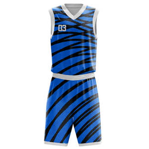 Venta al por mayor 100% poliéster transpirable baloncesto Jersey uniforme Conjunto personalizado color y apliques técnicos para ropa deportiva - Product Image 1