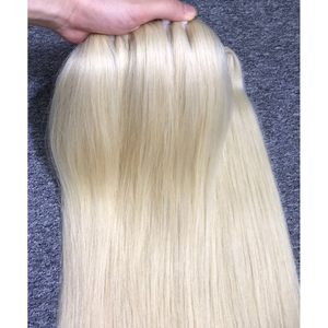 Vente en gros d'extensions de cheveux Remy vietnamiens SDD cheveux humains lisses blonds de haute qualité pour femmes tissage de cheveux - Product Image 1