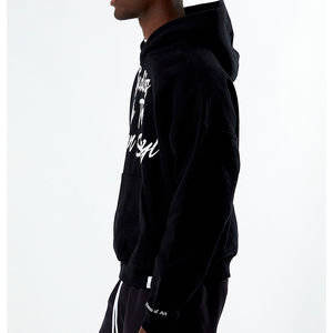 Pantalons de survêtement à capuche unisexe 100% coton personnalisés 3D Puff Embossed Heavyweight Plain Survêtements fabriqués ensembles vierges - Product Image 3