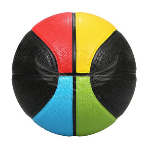 Ballon de basket durable en PU pour entraînement extérieur, logo personnalisé, fabrication OEM, en vente - Product Image 2