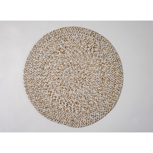 Napperon élégant en jute rustique écologique, tapis de table tissé à la main pour salle à manger ou décor de cuisine - Product Image 1