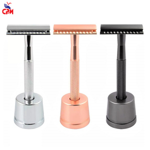 Maquinilla de <span class=keywords><strong>afeitar</strong></span> de seguridad de alta calidad con soporte, multifuncional, sin óxido, OEM, con soporte - Product Image 6