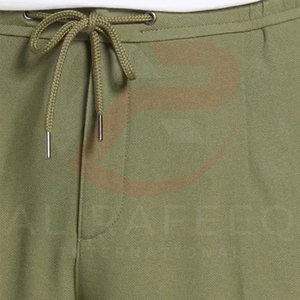 Pantalones de hombre de tendencia superior, pantalones transpirables de algodón ligero para hombre, ropa deportiva ecológica antiarrugas - Product Image 5
