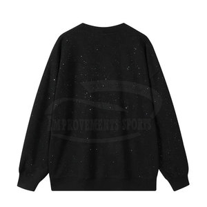 Sudaderas con diamantes de imitación de alto rendimiento, sudaderas básicas de moda con diamantes de imitación - Product Image 2