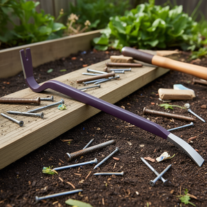 Extractor de clavos Gorilla Bar de 600 mm de longitud total con diseño ovalado para herramientas de jardín - Product Image 3