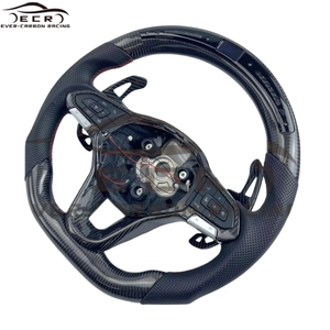 Volante Ever-carbon Racing ECR Venta caliente <span class=keywords><strong>Precio</strong></span> de fábrica Fibra de carbono con LED para Volkswagen VW <span class=keywords><strong>Golf</strong></span> 8 Volante de coche - Product Image 3