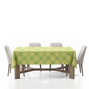 Mantel de algodón suave al tacto para mesa de comedor, perfecto para Decoración de cocina rústica, comidas diarias - Product Image 1