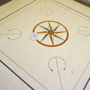 Juego de mesa Carrom de madera de alta calidad superventas fabricación paquistaní con logotipo personalizado de alta calidad a la venta - Product Image 3