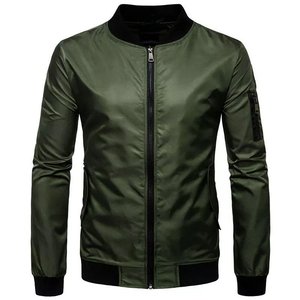Top qualité personnalisé hommes Bomber vestes conception 2025 pour hommes bonne qualité conception Street Wear Bomber vestes - Product Image 1