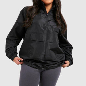 Veste d'extérieur coupe-vent étanche avec logo personnalisé vestes coupe-vent imperméables grande taille vestes pour hommes et femmes - Product Image 4