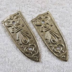 Hebilla de cinturón de latón medieval Extremo de cinturón Leon Amplio 1500 2017 - Product Image 6