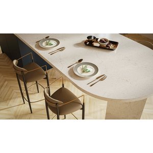 Mármol Beige Union Pulido para Pisos, Entradas, Exteriores, Dormitorios, Escaleras, Baños, Pasillos, Calcita, Cocinas Exteriores, Villas, Impermeable - Product Image 5