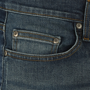 Pantalones Vaqueros de Hombre de Pierna Recta, Cintura Media, Lavado a la Piedra, Algodón, Corte Regular, Estilo Otoñal, Alta Calidad - Product Image 2