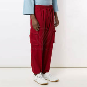 Pantalones cargo de algodón 100% transpirables ecológicos ligeros informales rectos para hombre hechos a medida con logotipo personalizado - Product Image 3