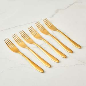 Tenedor de oro de metal asequible de alta calidad para uso en restaurantes y hoteles de la India - Product Image 6